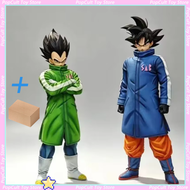 Anime Merchandise Jacket - ドラゴンボールアニメフィギュアグッズ KLスタジオ スノースーツ ベジータ防寒ジャケットと悟空ドラゴンボールアニメフィギュアデコレーション