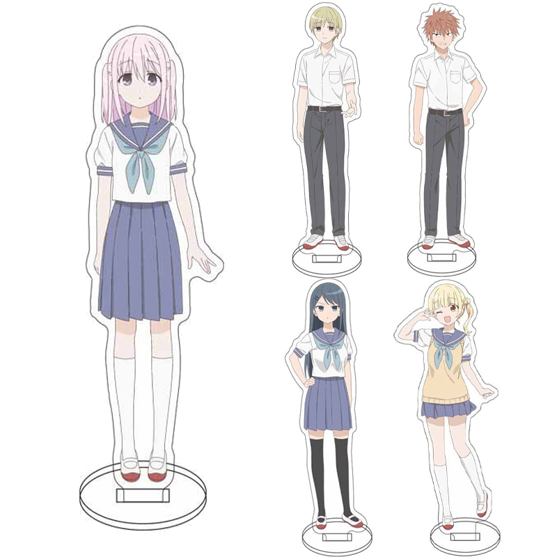 Free Anime Merchandise - 16CMアニメ「表情のない柏田」と「表情豊かな尾田」 ‌ ‌ フィギュア 桂田さん 小田くん
