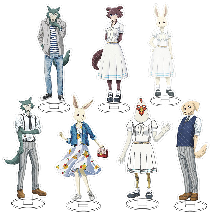 Free Anime Merchandise - 16 センチメートルアニメ BEASTARS レゴシ ルイ ジュノ