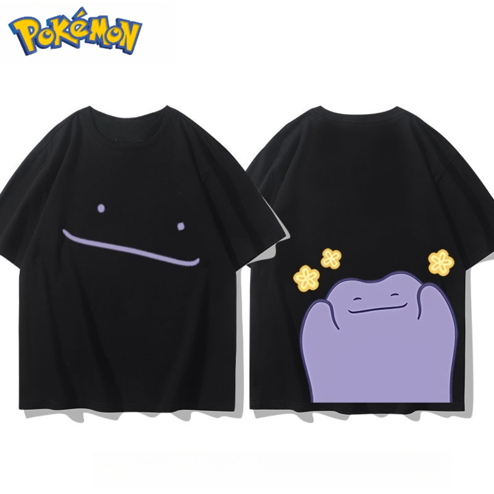 Anime Merchandise Store In Japan - ポケモン ディットー 前後プリント Tシャツ メンズ レディース
