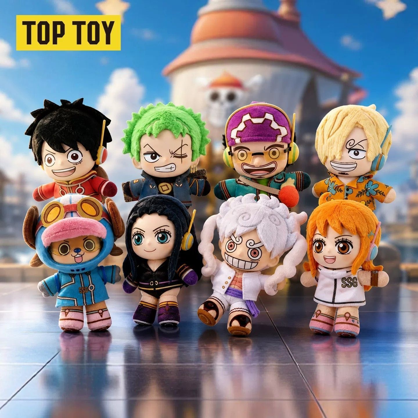 Zoro Anime Merchandise - EAKI ワンピース エッグヘッドアーク ぬいぐるみ ブラインドボックス ルフィ