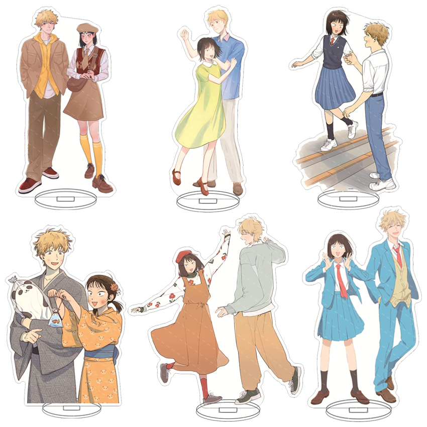 Free Anime Merchandise - 16CM アニメアクリルスタンド ‌ スキップ・アンド・ローファー 岩倉美智美 沙間宗介