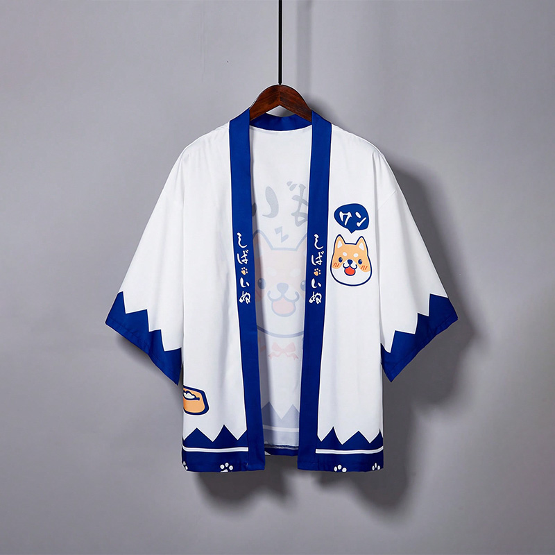 和風アニメグッズ 柴犬コスプレ ロールプレイング 着物 羽織 - Anime Merchandise Jacket のレビューと価格
