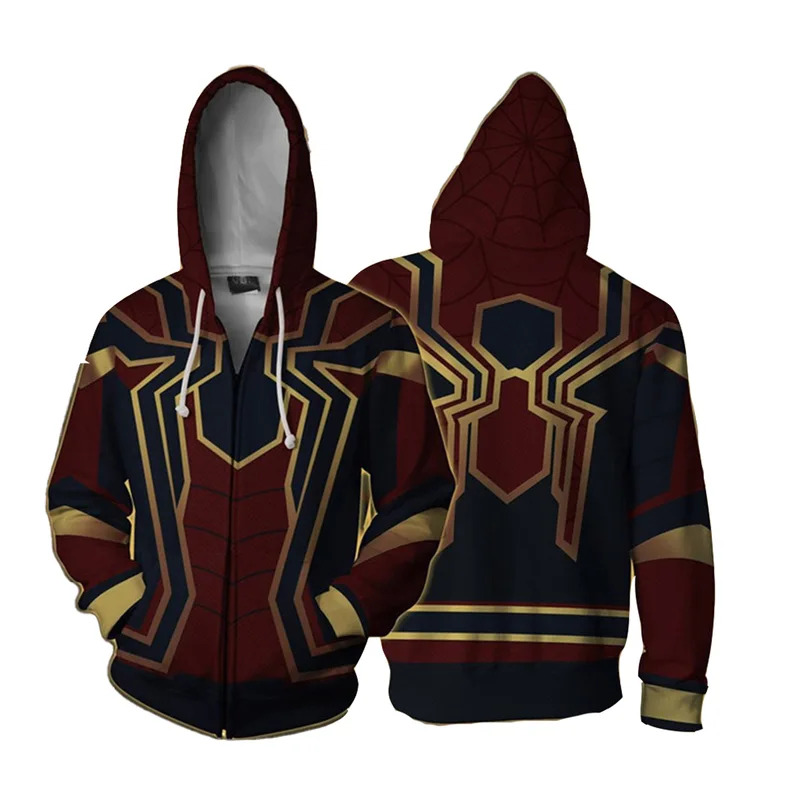 アニメコスプレスーパーヒーロー 3D デジタルプリントフード - Anime Merchandise Jacket のレビューと価格