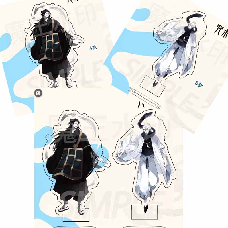 Jjk 五条悟ゲト修爾リサイクルアクリル製スタンドプレートデ - Jjk Anime Merchandise のレビューと価格