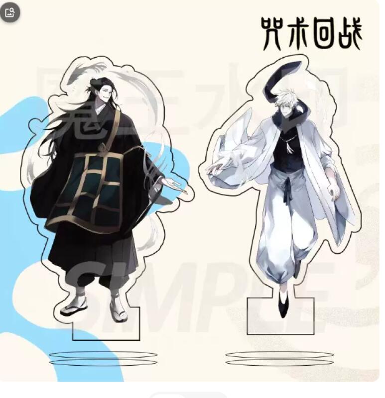 Jjk 五条悟ゲト修爾リサイクルアクリル製スタンドプレートデ - Jjk Anime Merchandise のレビューと価格