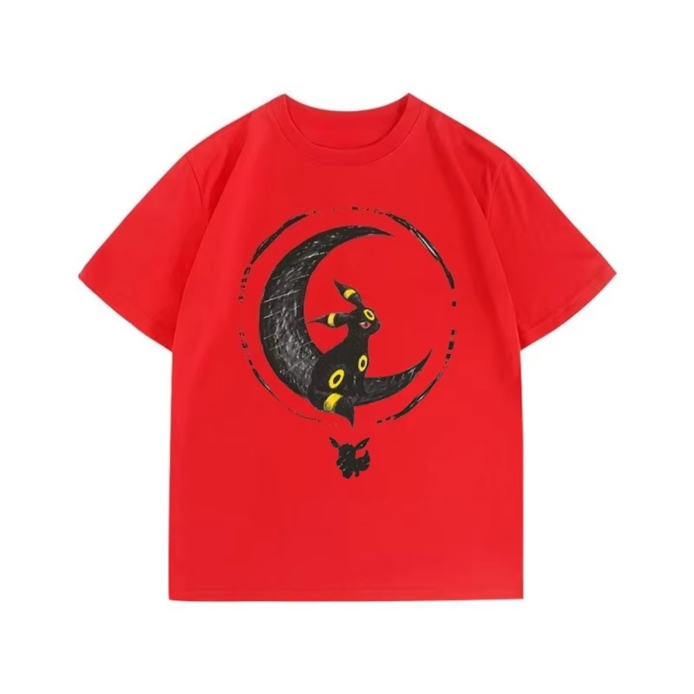 夏新作ポケモン漫画ウムレオンプリント Tシャツ男性と女性の  - Anime Merchandise Store In Japan のレビューと価格