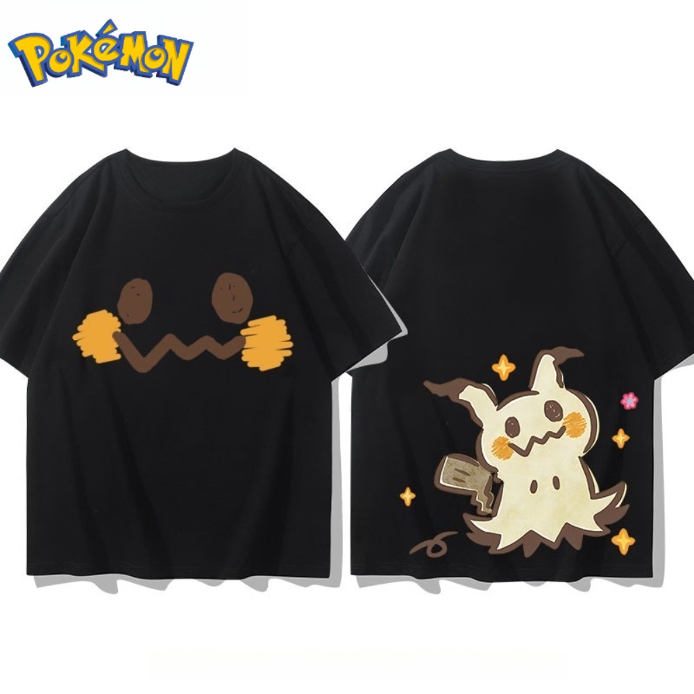 ポケモン ミミッキュ 前後プリント Tシャツ メンズ レディ - Anime Merchandise Store In Japan のレビューと価格