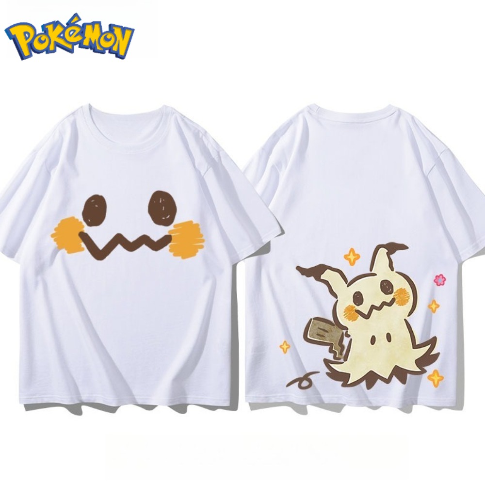 ポケモン ミミッキュ 前後プリント Tシャツ メンズ レディ - Anime Merchandise Store In Japan のレビューと価格