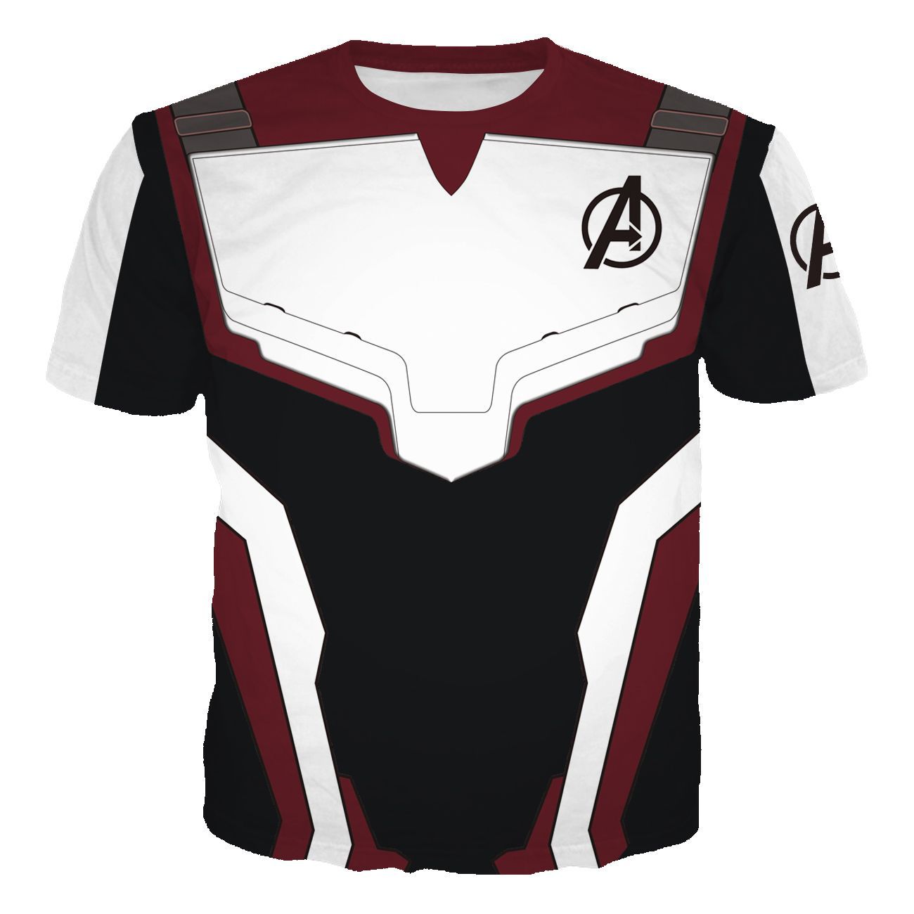 アベンジャーズ 4 量子バトルスーツ半袖 3D プリントラウ - Anime Merchandise Jacket のレビューと価格