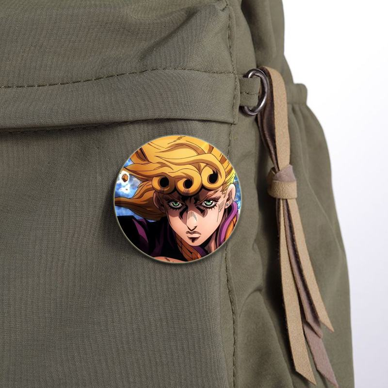 32/44/58 ミリメートルジョジョの奇妙な冒険アニメピン - Jjk Anime Merchandise のレビューと価格