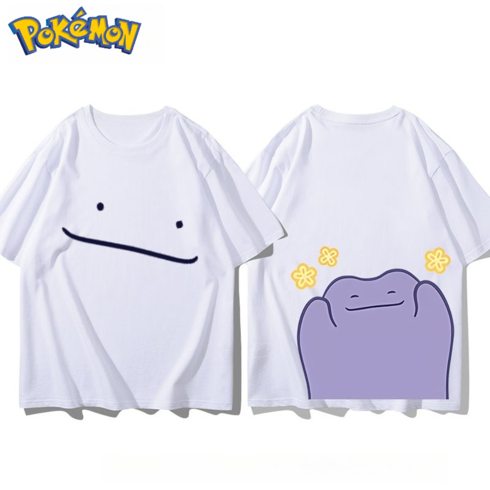ポケモン ディットー 前後プリント Tシャツ メンズ レディ - Anime Merchandise Store In Japan のレビューと価格