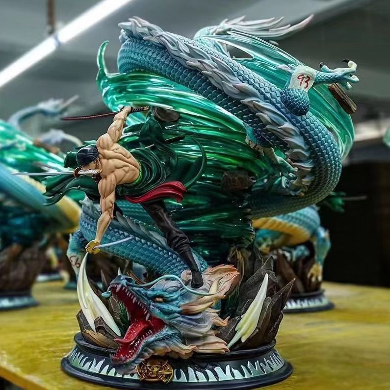31cmアニメGKフィギュア竜宮羅羅那双頭彫刻モデルオーナメ - Zoro Anime Merchandise のレビューと価格