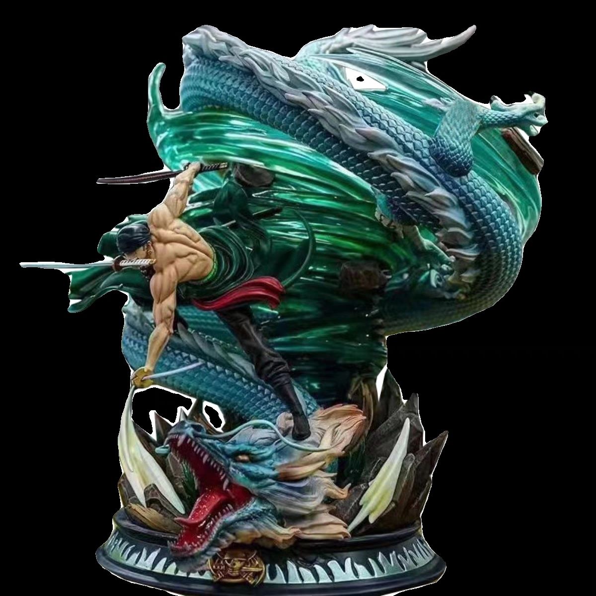 31cmアニメGKフィギュア竜宮羅羅那双頭彫刻モデルオーナメ - Zoro Anime Merchandise のレビューと価格