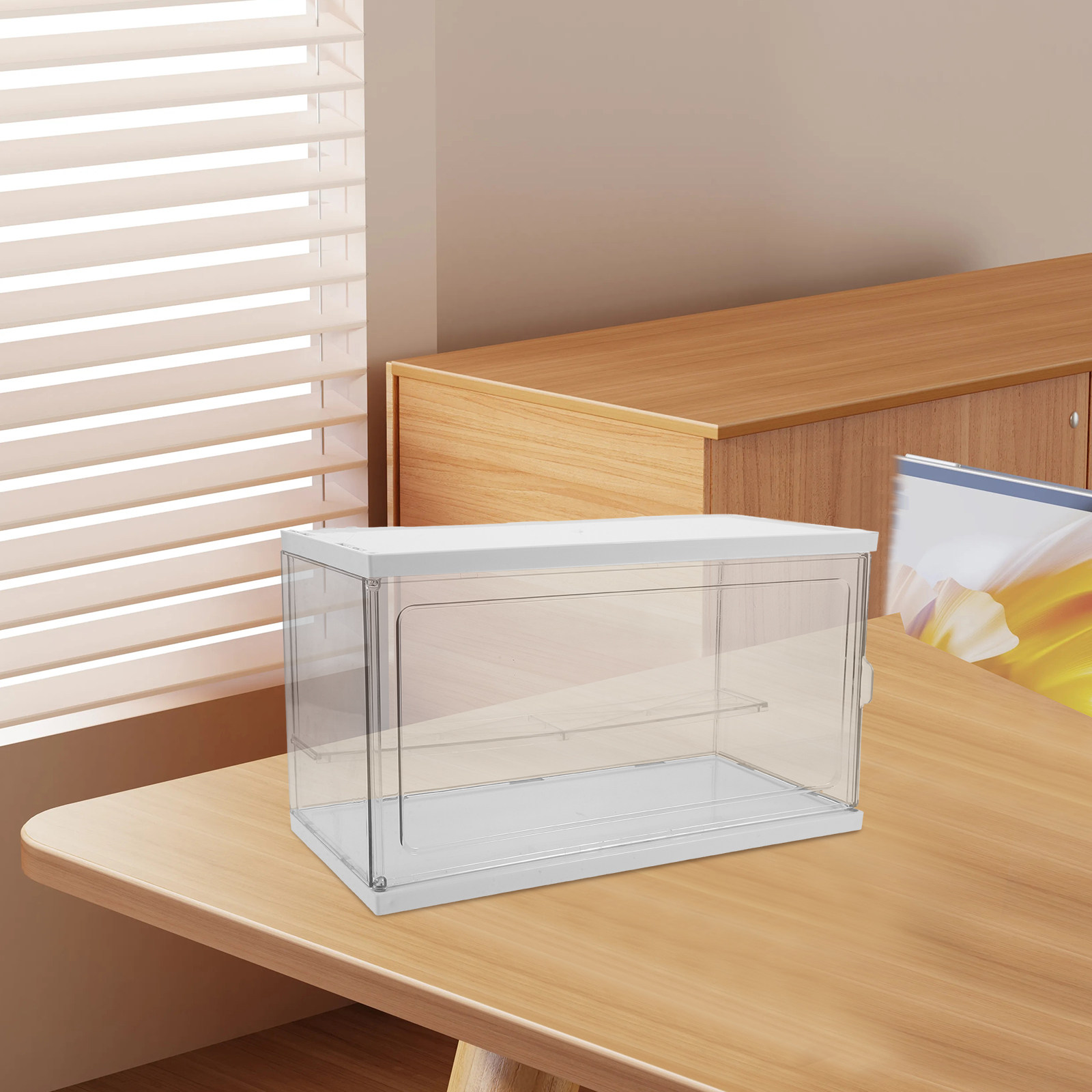 アクションフィギュア用クリア透明ディスプレイキャビネット 収 - Figure Display Box のレビューと価格