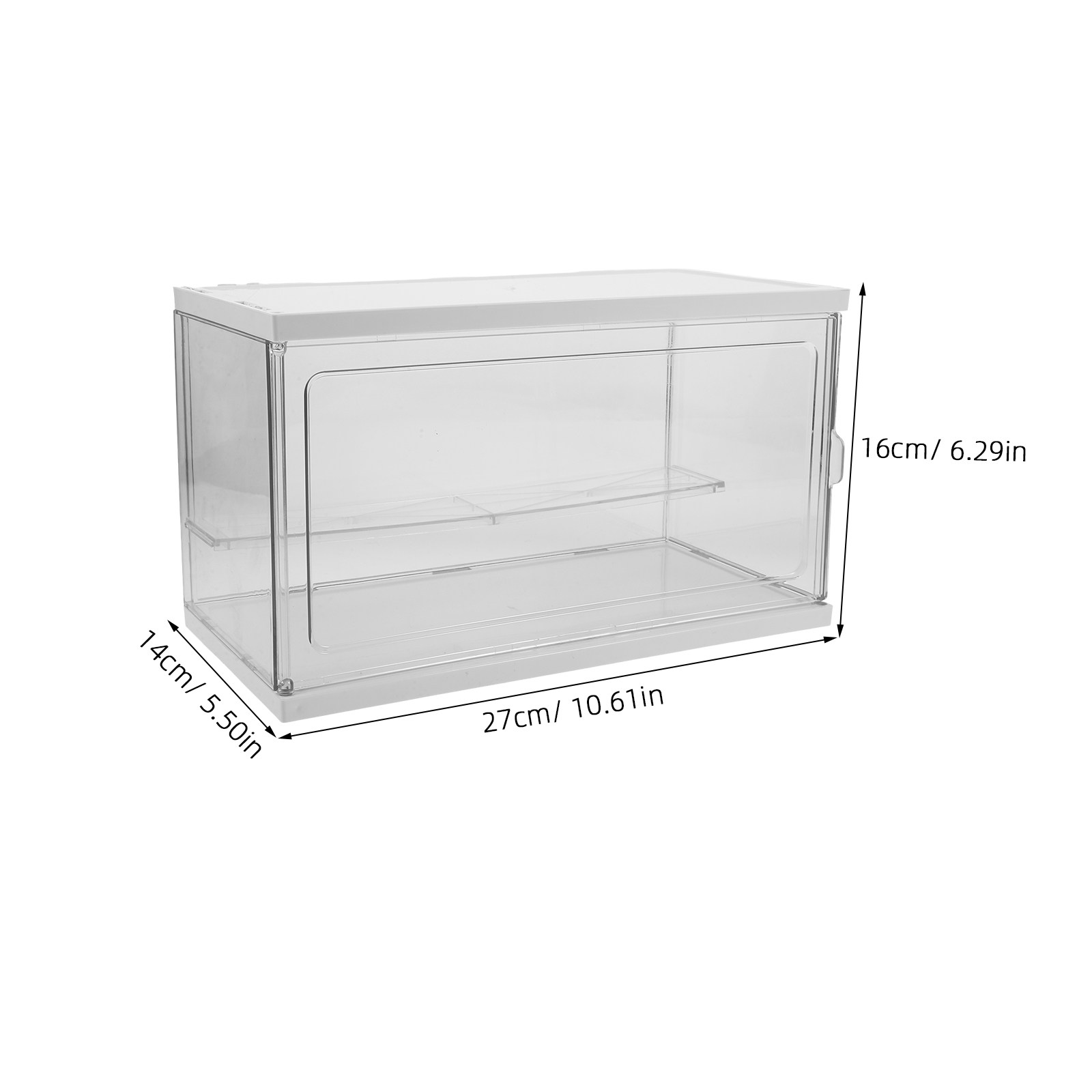 アクションフィギュア用クリア透明ディスプレイキャビネット 収 - Figure Display Box のレビューと価格