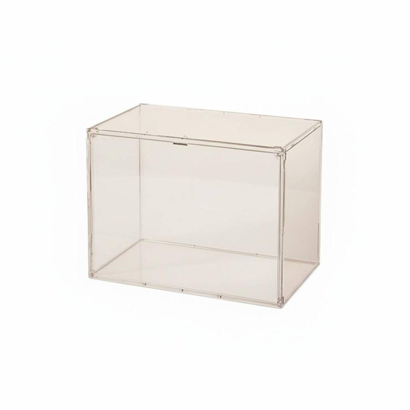 大型アクリル製ドールディスプレイ棚、取り外し可能な仕切り付き - Figure Display Box のレビューと価格