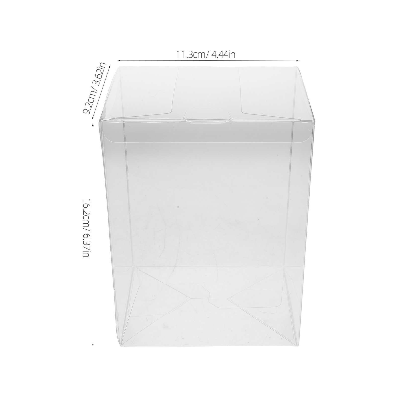 10個入りクリアディスプレイケース 保護ショーケース 4イン - Figure Display Box のレビューと価格