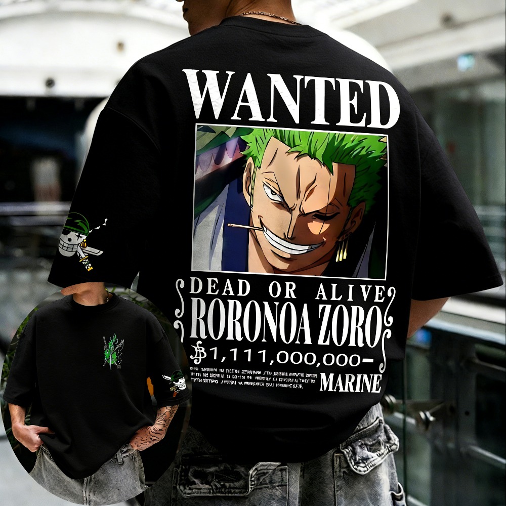 2026年夏新商品 - ロロノア・ゾロアニメプリント入り男女 - Zoro Anime Merchandise のレビューと価格