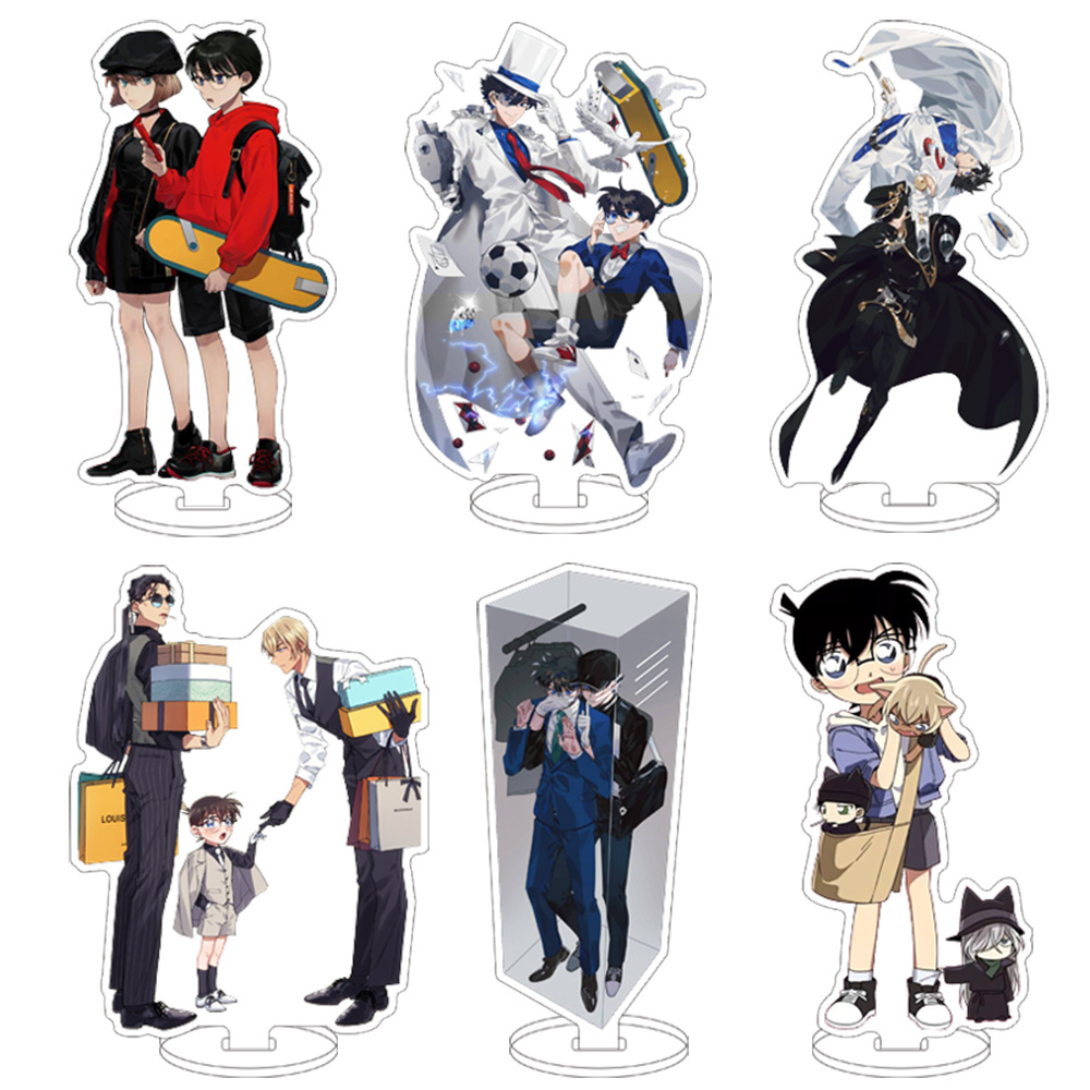名探偵コナン アニメグッズ アクリルスタンド飾り ギフト 赤 - Anime Merchandise For Kids のレビューと価格