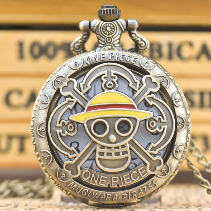 新しいアニメワンピースシリーズ懐中時計漫画絶妙な創造的な印刷 - Anime One Piece Merchandise のレビューと価格