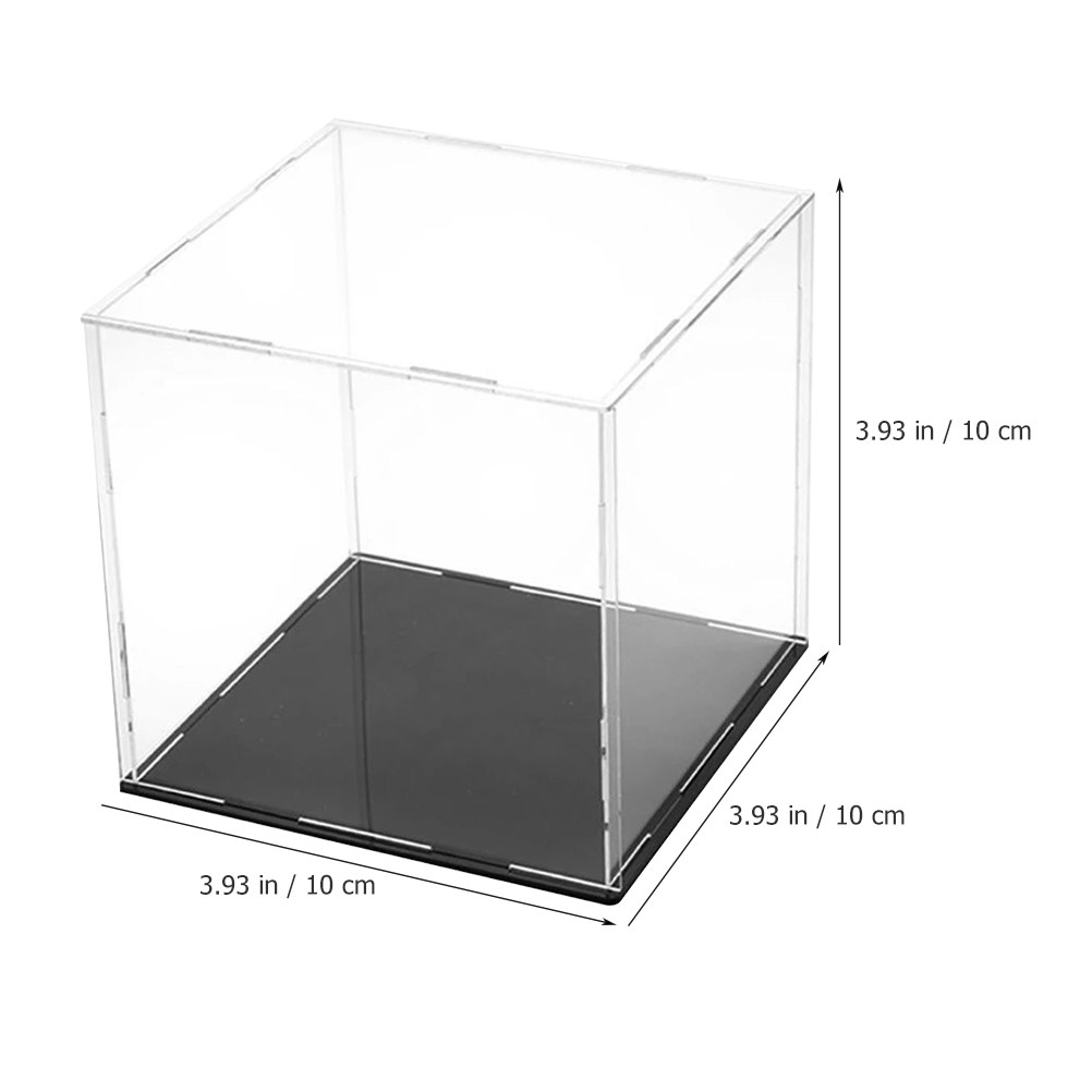 クリアアクリルディスプレイボックス 保護用ショーケース アク - Figure Display Box のレビューと価格